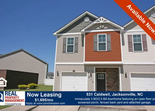 Property at 531 Caldwell Loop, Jacksonville, NC, 28546, 3 beds, 2.5 baths, [object Object]