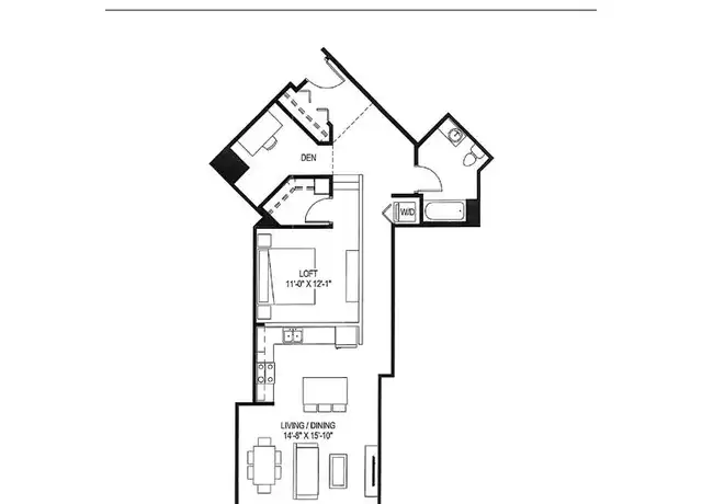 Property at 401 W Michigan St Unit 813, Milwaukee, WI, 53203, 1 bed, 1 bath, [object Object]