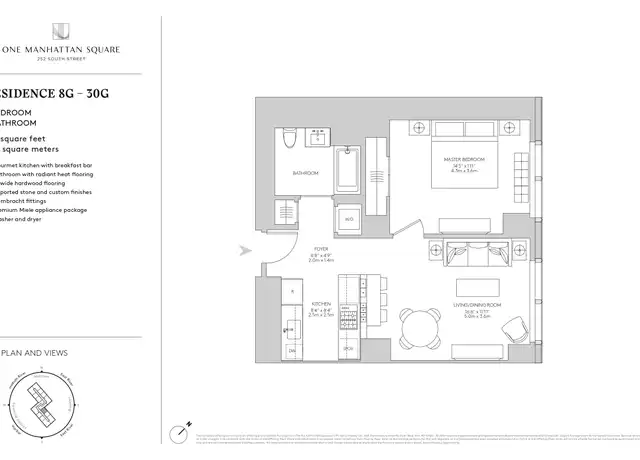 Property at 252 South St Unit 16G, New York, NY, 10002, 1 bed, 1 bath, [object Object]