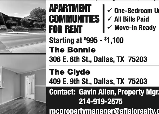 Property at 409 E 9th St Unit A1-108, Dallas, TX, 75203, 1 bed, 1 bath, [object Object]