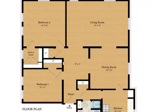 Property at 105 Dartmouth Rd, San Mateo, CA, 94402, 2 beds, 1 bath, [object Object]