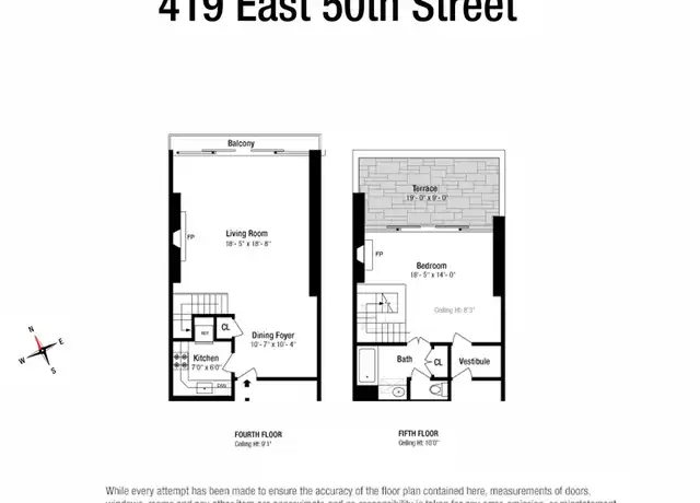 Property at 419 E 50th St Unit 4R, New York, NY, 10022, 1 bed, 1 bath, [object Object]