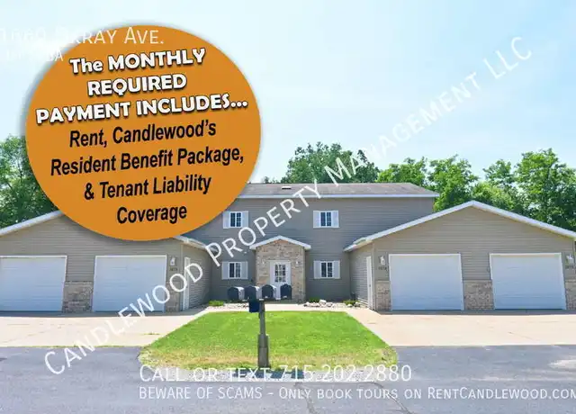 Property at 1660 Okray Ave, Plover, WI, 54467, 2 beds, 1 bath, [object Object]