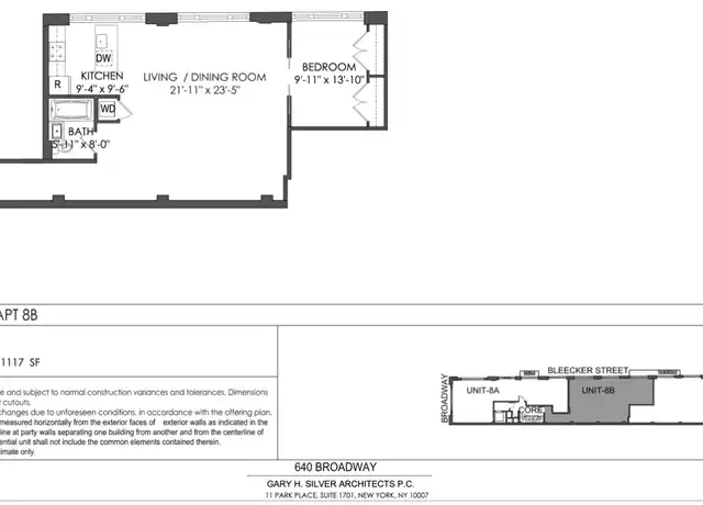 Property at 640 Broadway Unit 8B, New York, NY, 10012, 1 bed, 1 bath, [object Object]