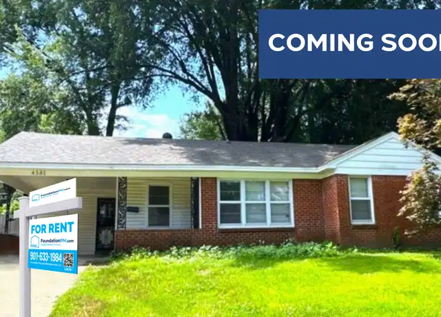 Property at 4581 Boyce Rd, Memphis, TN, 38117, 3 beds, 1 bath, [object Object]