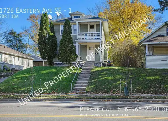 Property at 1726 Eastern Ave SE Unit 1, Grand Rapids, MI, 49507, 2 beds, 1 bath, [object Object]