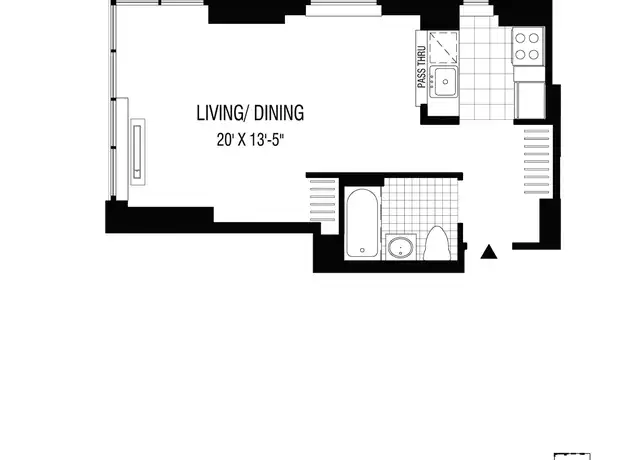 Property at 2 Gold St Unit 2311, New York, NY, 10038, 0 beds, 1 bath, [object Object]