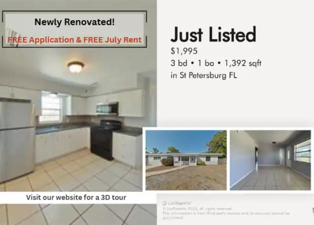 Property at 3655 29th Ave S, Saint Petersburg, FL, 33711, 3 beds, 1 bath, [object Object]