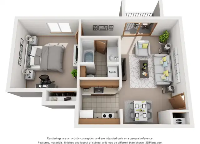 Property at 610 Young Rd Unit 573101, Erie, PA, 16509, 1 bed, 1 bath, [object Object]