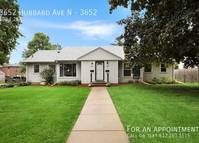 Property at 3652 Hubbard Ave N Unit 3652, Minneapolis, MN, 55422, 4 beds, 2 baths, [object Object]