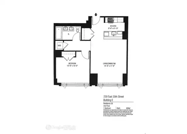 Property at 230 E 20th St Unit 26, New York, NY, 10003, 1 bed, 1 bath, [object Object]