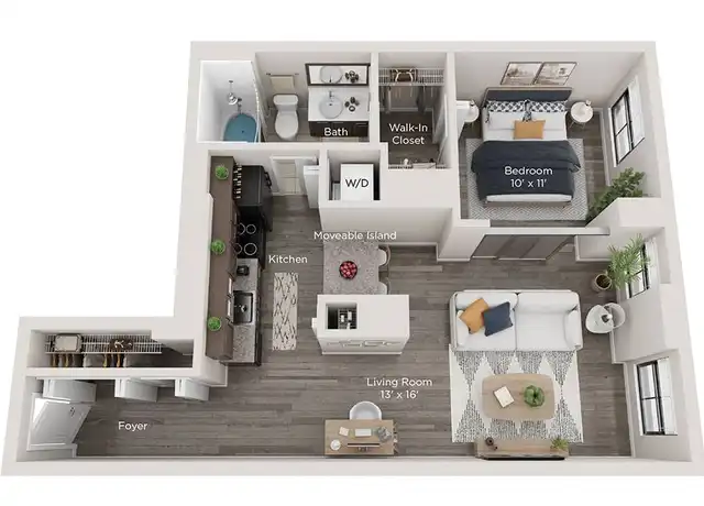 Property at 188 W Randolph St Unit 2607, Chicago, IL, 60601, 1 bed, 1 bath, [object Object]