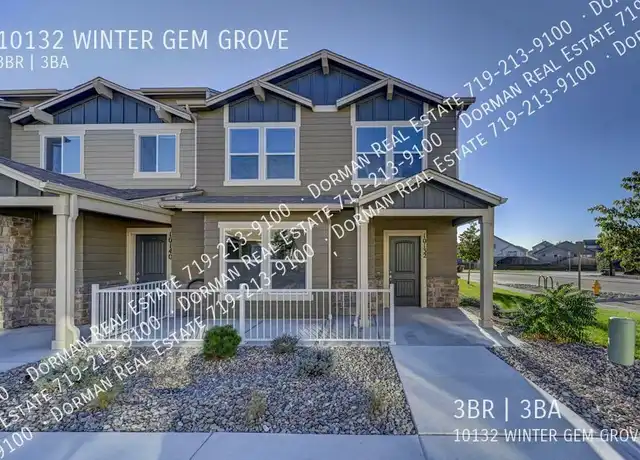 Property at 10132 Winter Gem Grv, Colorado Springs, CO, 80925, 3 beds, 2.5 baths, [object Object]