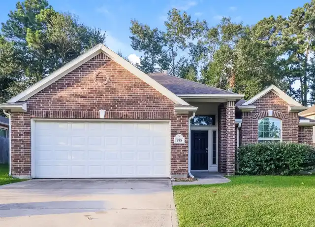 Property at 988 Arbor Gln, Conroe, TX, 77303, 3 beds, 2 baths, [object Object]