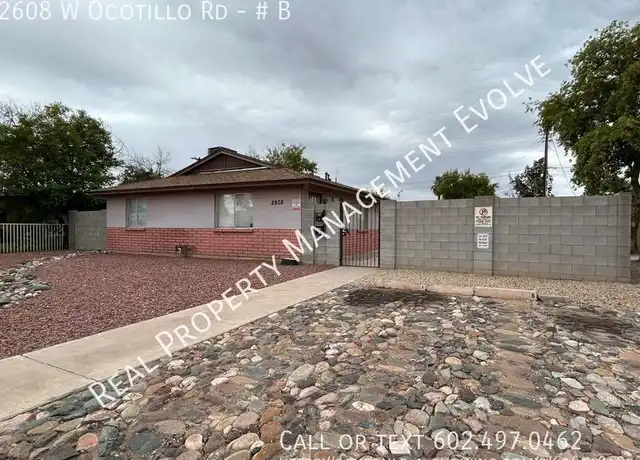 Property at 2608 W Ocotillo Rd Unit B, Phoenix, AZ, 85017, 2 beds, 1 bath, [object Object]