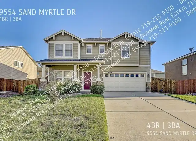 Property at 9554 Sand Myrtle Dr, Colorado Springs, CO, 80925, 4 beds, 2.5 baths, [object Object]
