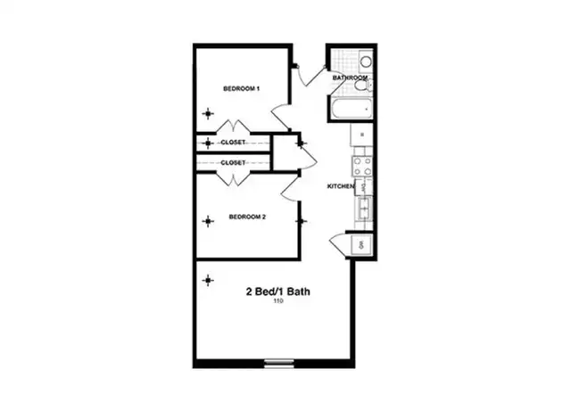 Property at 410 N Harrison St Unit 703-110, Richmond, VA, 23220, 2 beds, 1 bath, [object Object]