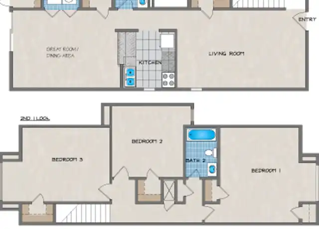 Property at 3710 Lilac Ln Unit 2430D, Metairie, LA, 70001, 3 beds, 2 baths, [object Object]