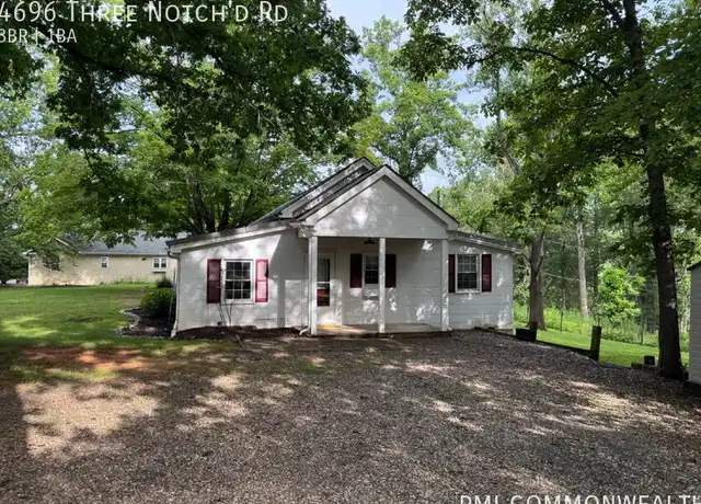 Property at 4696 Three Notch D Rd, Charlottesville, VA, 22901, 3 beds, 1 bath, [object Object]