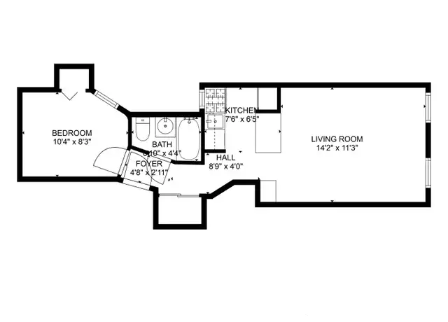 Property at 415 E 80th St Unit 2E, New York, NY, 10075, 1 bed, 1 bath, [object Object]