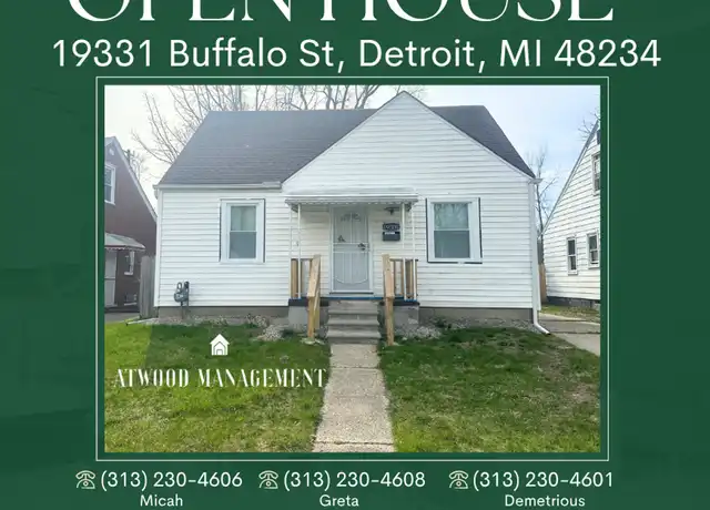 Property at 19331 Buffalo St, Detroit, MI, 48234, 3 beds, 1 bath, [object Object]