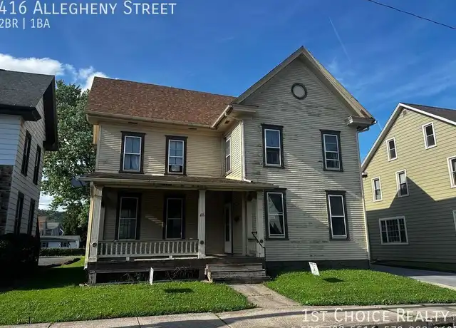 Property at 416 Allegheny St, Jersey Shore, PA, 17740, 2 beds, 1 bath, [object Object]