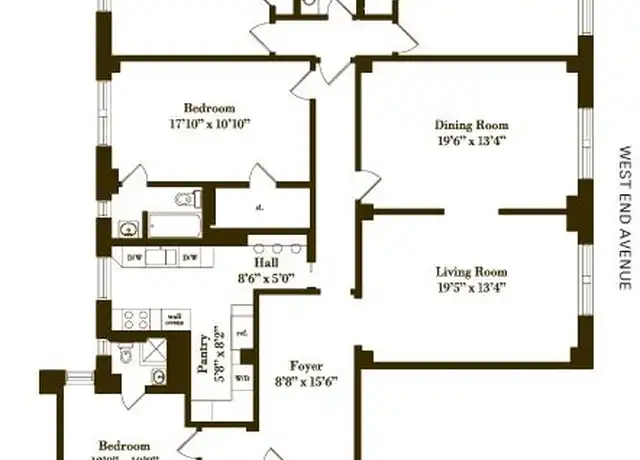 Property at 905 W End Ave #142, New York, NY, 10025, 4 beds, 3 baths, [object Object]