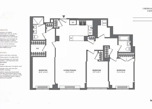Property at 220 E 72nd St Unit 11C, New York, NY, 10021, 3 beds, 2 baths, [object Object]