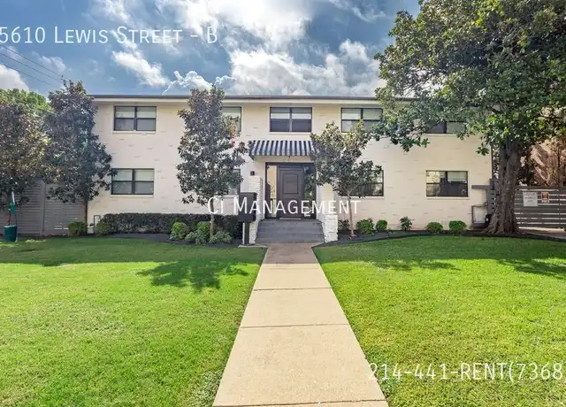 Property at 5610 Lewis St Unit B, Dallas, TX, 75206, 1 bed, 1 bath, [object Object]