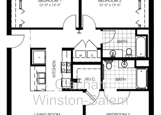 Property at 101 E 6th St Unit 407, Winston-Salem, NC, 27101, 3 beds, 2 baths, [object Object]