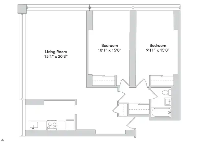Property at 500 E 33rd St Unit 2-0208, Chicago, IL, 60616, 0 beds, 1 bath, [object Object]