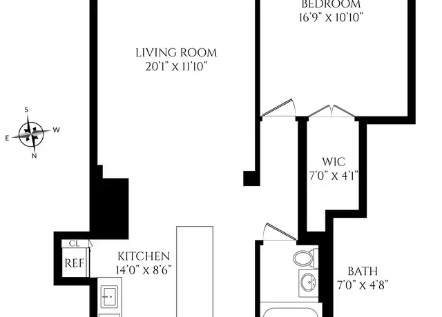 Property at 309 E 87th St Unit 4A, New York, NY, 10128, 1 bed, 1 bath, [object Object]
