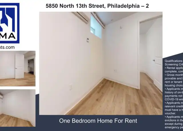 Property at 5850 N 13th St Unit 2, Philadelphia, PA, 19141, 1 bed, 1 bath, [object Object]