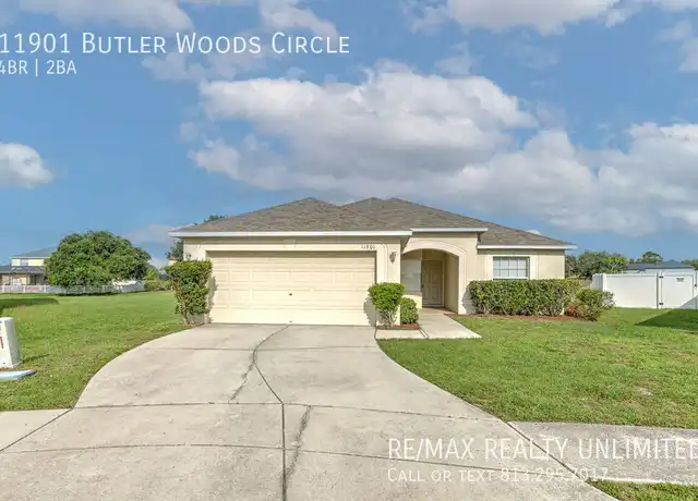 Property at 11901 Butler Woods Cir, Riverview, FL, 33579, 4 beds, 2 baths, [object Object]