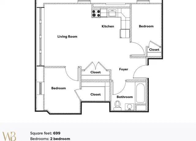 Property at 23 N Broadway Unit 4F, Yonkers, NY, 10701, 2 beds, 1 bath, [object Object]