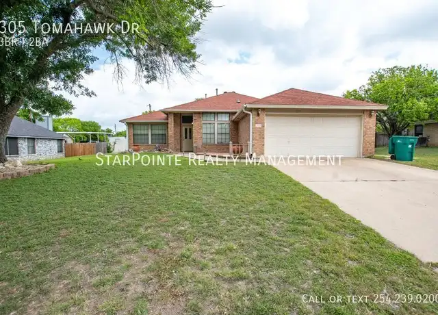 Property at 305 Tomahawk Dr, Harker Heights, TX, 76548, 3 beds, 2 baths, [object Object]