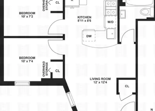Property at 199 Prince St #3, New York, NY, 10012, 2 beds, 1 bath, [object Object]
