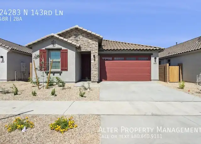 Property at 24283 N 143rd Ln, Surprise, AZ, 85387, 4 beds, 2 baths, [object Object]