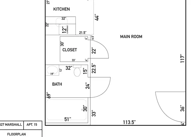 Property at 1527 Marshall - 1527 N Marshall St, Milwaukee, WI, 53202, 0 beds, 1 bath, [object Object]