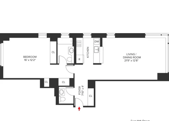 Property at 150 E 44th St Unit 48-G, New York, NY, 10017, 1 bed, 1.5 baths, [object Object]