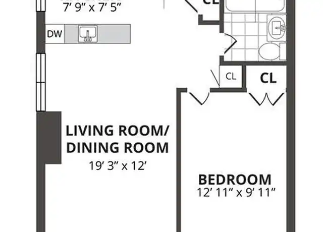 Property at 520 W 23rd St Unit 3F, New York, NY, 10011, 1 bed, 1 bath, [object Object]