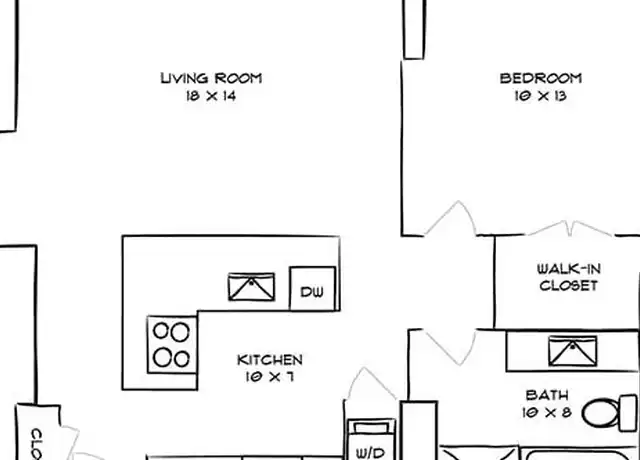 Property at 2200 Benjamin Franklin Pkwy Unit 1B-W1111, Philadelphia, PA, 19130, 1 bed, 1 bath, [object Object]