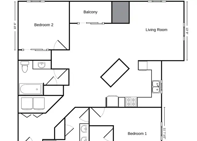 Property at 1425 N 12th Ave Unit UW 1425-208, Wausau, WI, 54401, 2 beds, 2 baths, [object Object]