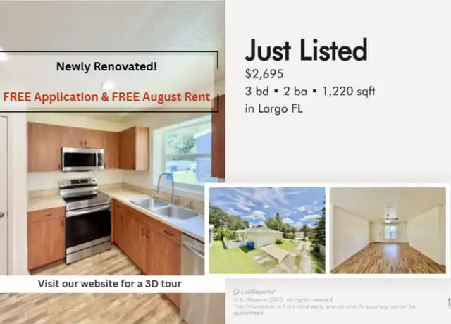 Property at 630 Mac Crillus Rd, Largo, FL, 33770, 3 beds, 2 baths, [object Object]