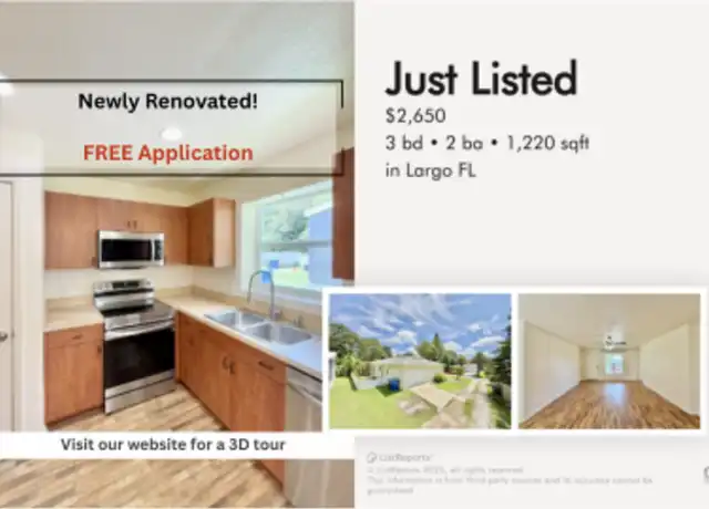 Property at 630 Mac Crillus Rd, Largo, FL, 33770, 3 beds, 2 baths, [object Object]