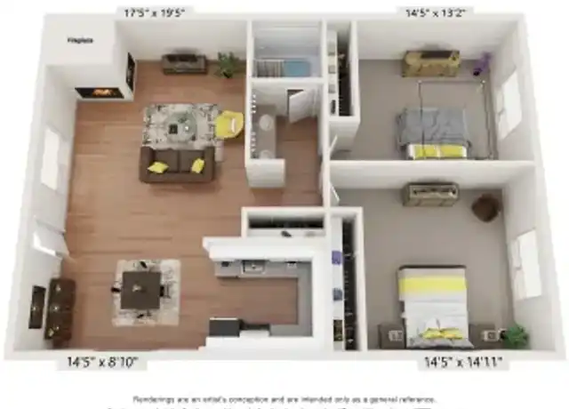 Property at Nova View - 1330 Louisiana Blvd NE, Albuquerque, NM, 87110, 1-2 bed, 1 bath, [object Object]