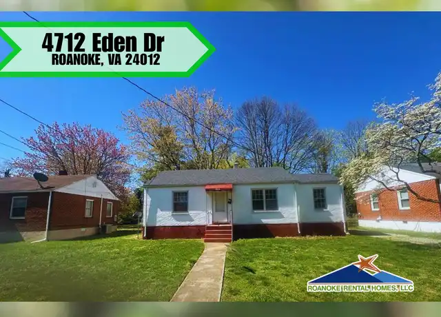 Property at 4712 Eden Dr NW, Roanoke, VA, 24012, 3 beds, 1 bath, [object Object]