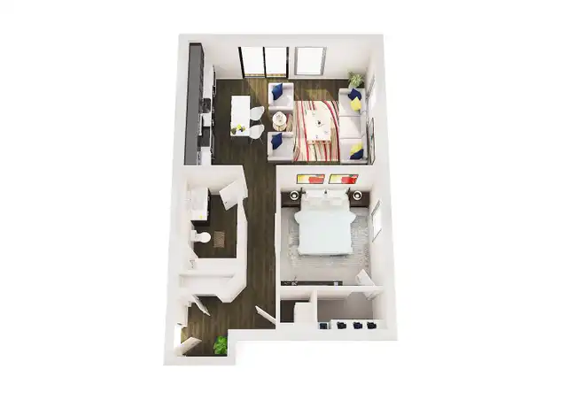 Property at 241 E Kellogg Blvd Unit 417, St Paul, MN, 55101, 1 bed, 1 bath, [object Object]