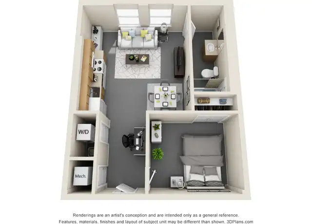 Property at 217 N 6th St Unit The Press 1206, Lafayette, IN, 47901, 1 bed, 1 bath, [object Object]