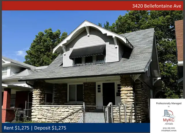 Property at 3420 Bellefontaine Ave, Kansas City, MO, 64128, 3 beds, 1 bath, [object Object]